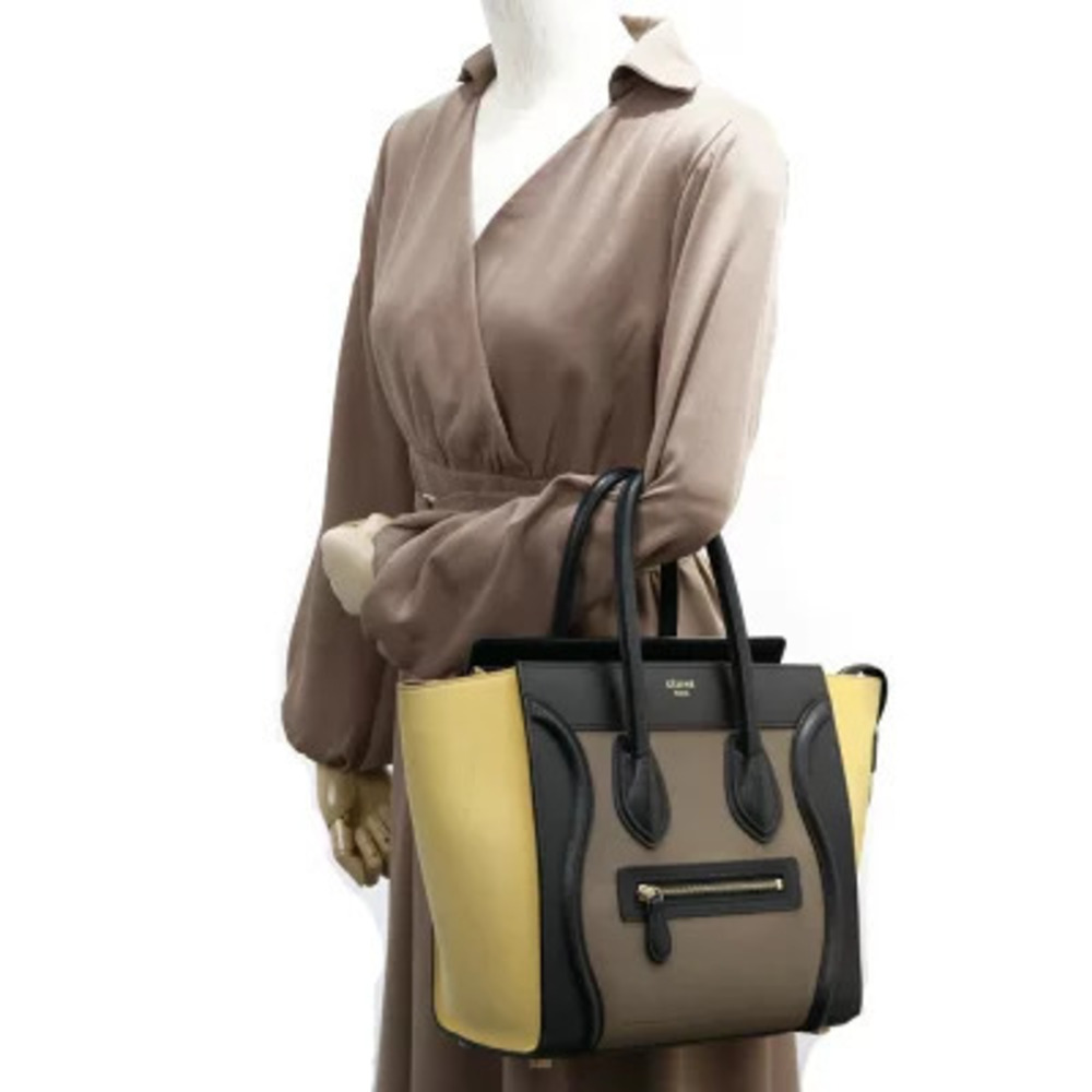 Celine Handbag Multicolor Luggage